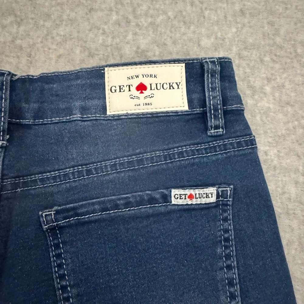Get Lucky Brand Womens High Rise Button Fly Denim Shorts‎ Size 5 NEW JORTS